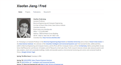 Desktop Screenshot of fredjiang.com